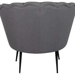 Ballini fåtölj - Grå tyg