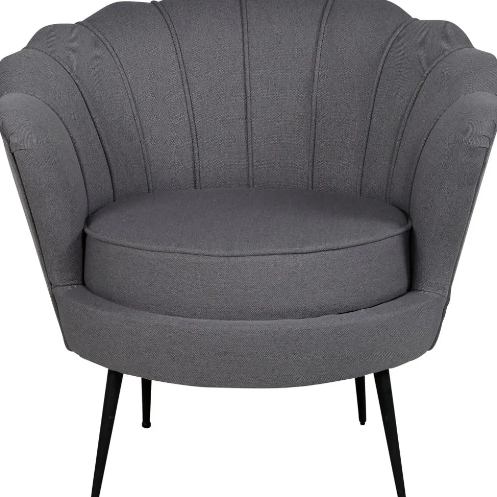 Ballini fåtölj - Grå tyg + Textilrengöring för möbler