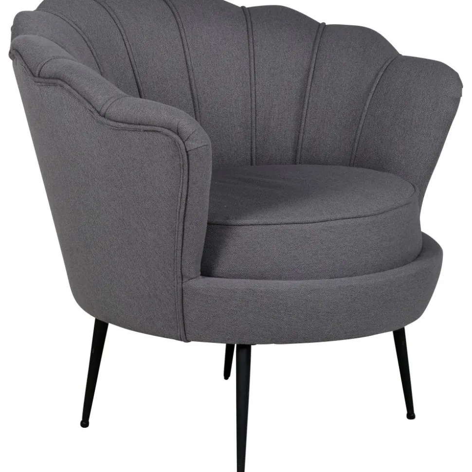 Ballini fåtölj - Grå tyg + Textilrengöring för möbler