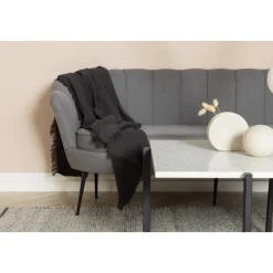 Ballini 3-sits soffa - Grå + Fläckborttagare för möbler