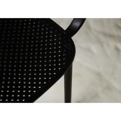 Baltimore matstol - Svart