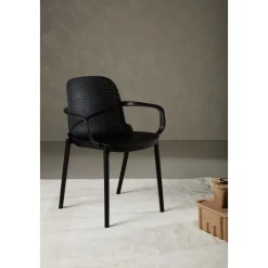 Baltimore matstol - Svart