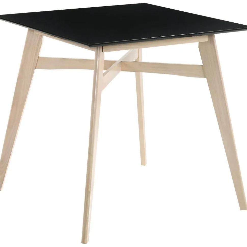 Barbord inklusive 2 st barstolar - Whitewash/svart