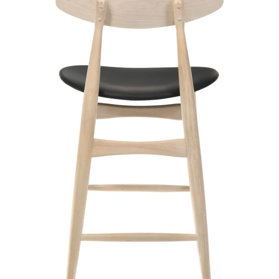 Barbord inklusive 2 st barstolar - Whitewash/svart