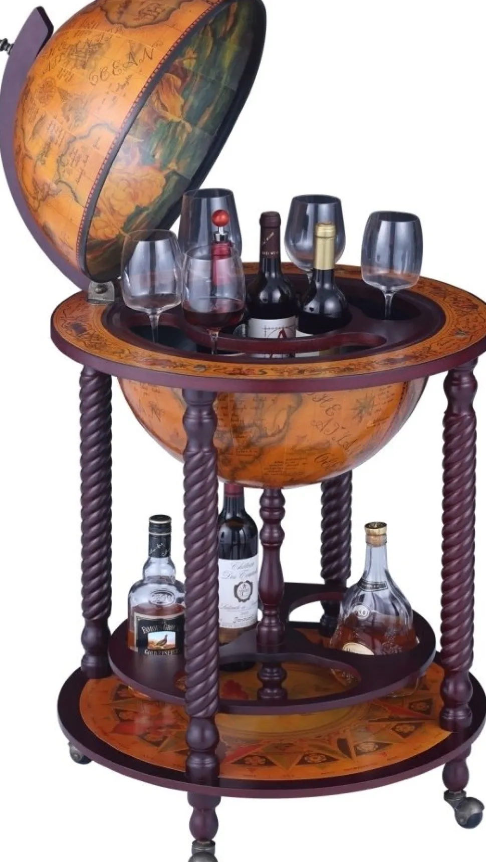 Barglob valnöt Ø60 cm - Da Vinci + Möbeltassar