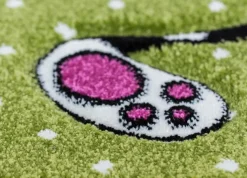 Barnmatta Holly - Kitty grön - 120x170 cm