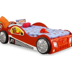 barnsäng bil - Röd Formel 1