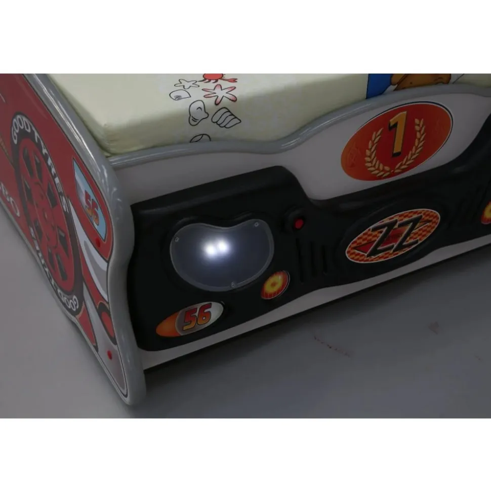 Barnsäng racerbil - 80 x 160 cm