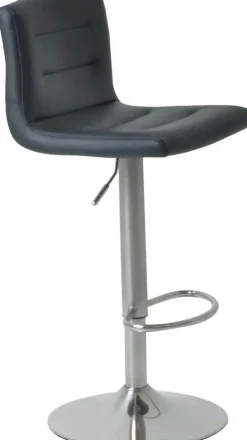 Barstol - Svart/krom