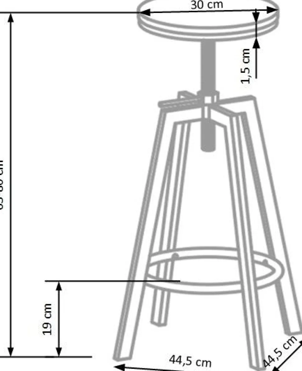 Barstol Janet - Brun/trä + Textilrengöring för möbler