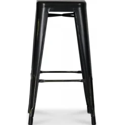 Barstol metall Svart/guld + Fläckborttagare för möbler