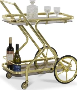 Barvagn i mässing - Winchester