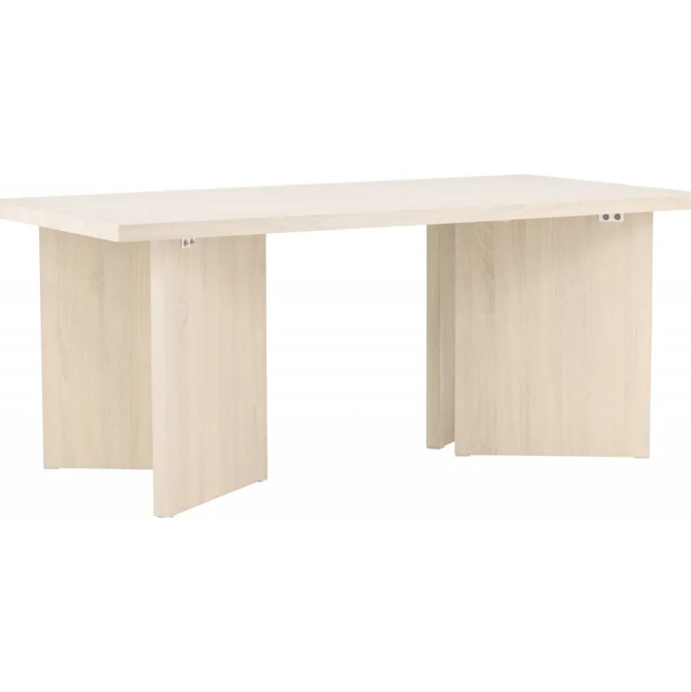 Bassholmen matbord 180 x 90 cm - Whitewash