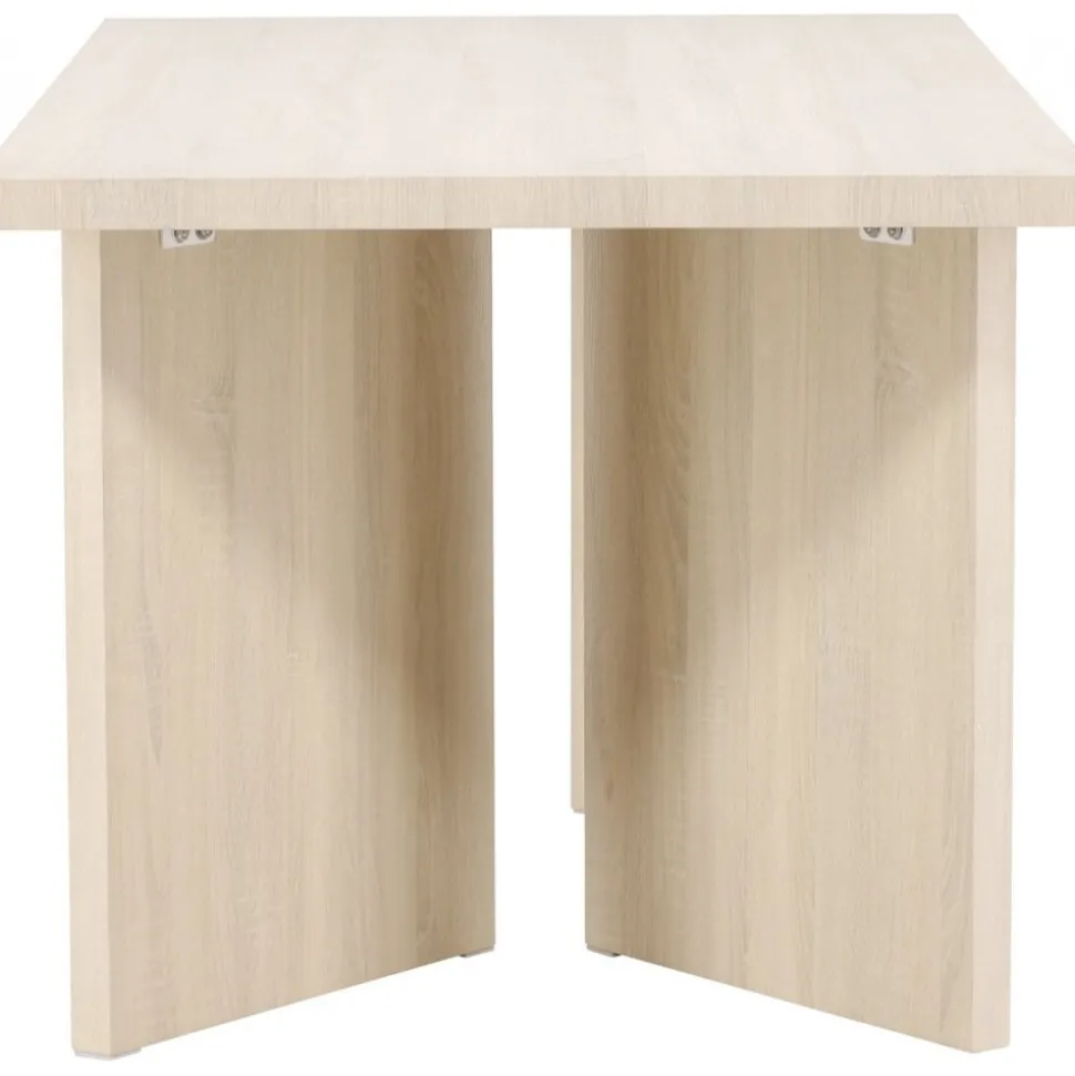 Bassholmen matbord 180 x 90 cm - Whitewash