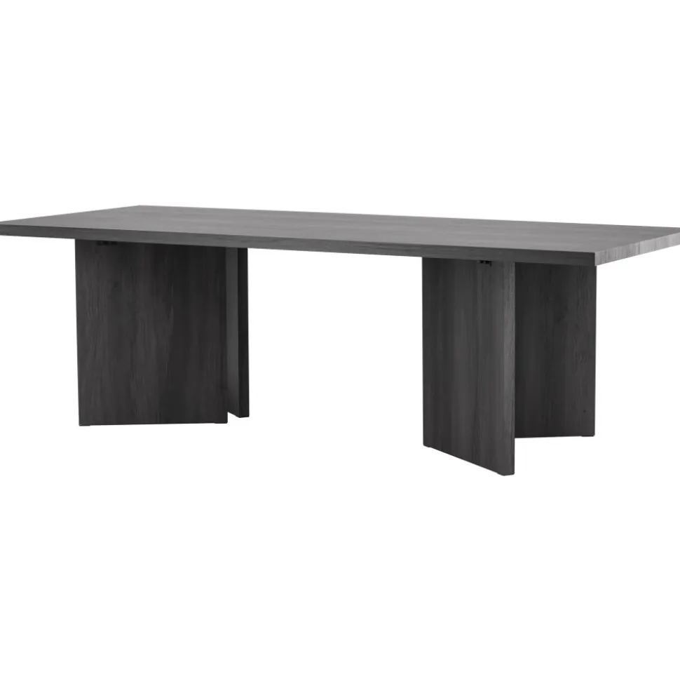 Bassholmen matbord 240 x 100 cm - Svart