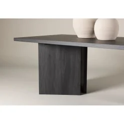 Bassholmen matbord 240 x 100 cm - Svart