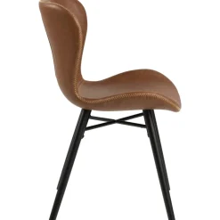 Batilda matstol - Brun PU