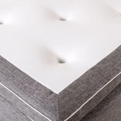 Bäddmadrass grå 120 cm - Deluxe Sleep