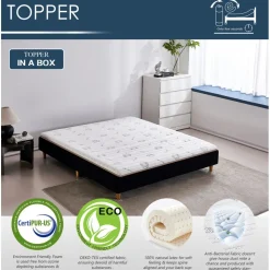 Bäddmadrass naturlatex