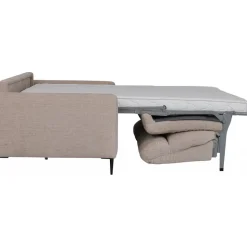 Bäddsoffa framåt bäddad beige - Hoven + Möbeltassar
