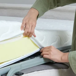 Bäddsoffa framåt bäddad beige - Hoven