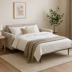 Bäddsoffa Gotland , framåt bäddad soffa