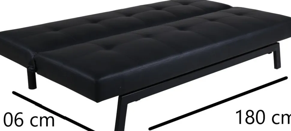 Bäddsoffa i mörkgrå sammet + Möbeltassar