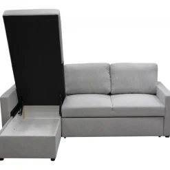 Bäddsoffa med förvaring 220 cm bred + Fläckborttagare för möbler