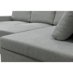 Bäddsoffa med förvaring 232 cm bred + Textilrengöring för möbler