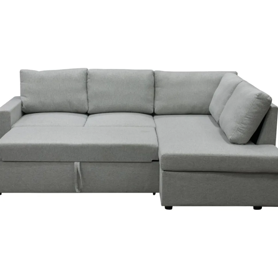 Bäddsoffa med förvaring 232 cm bred