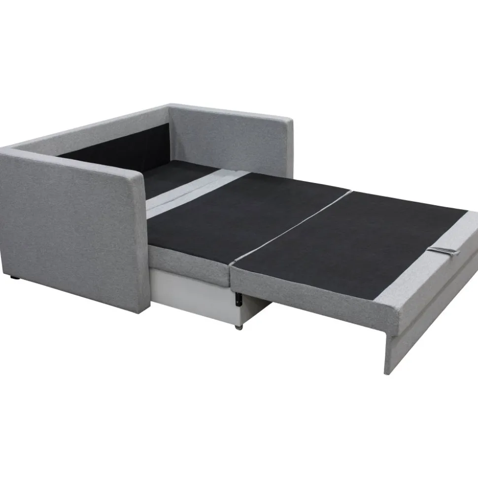 Bäddsoffa 2-sits grå