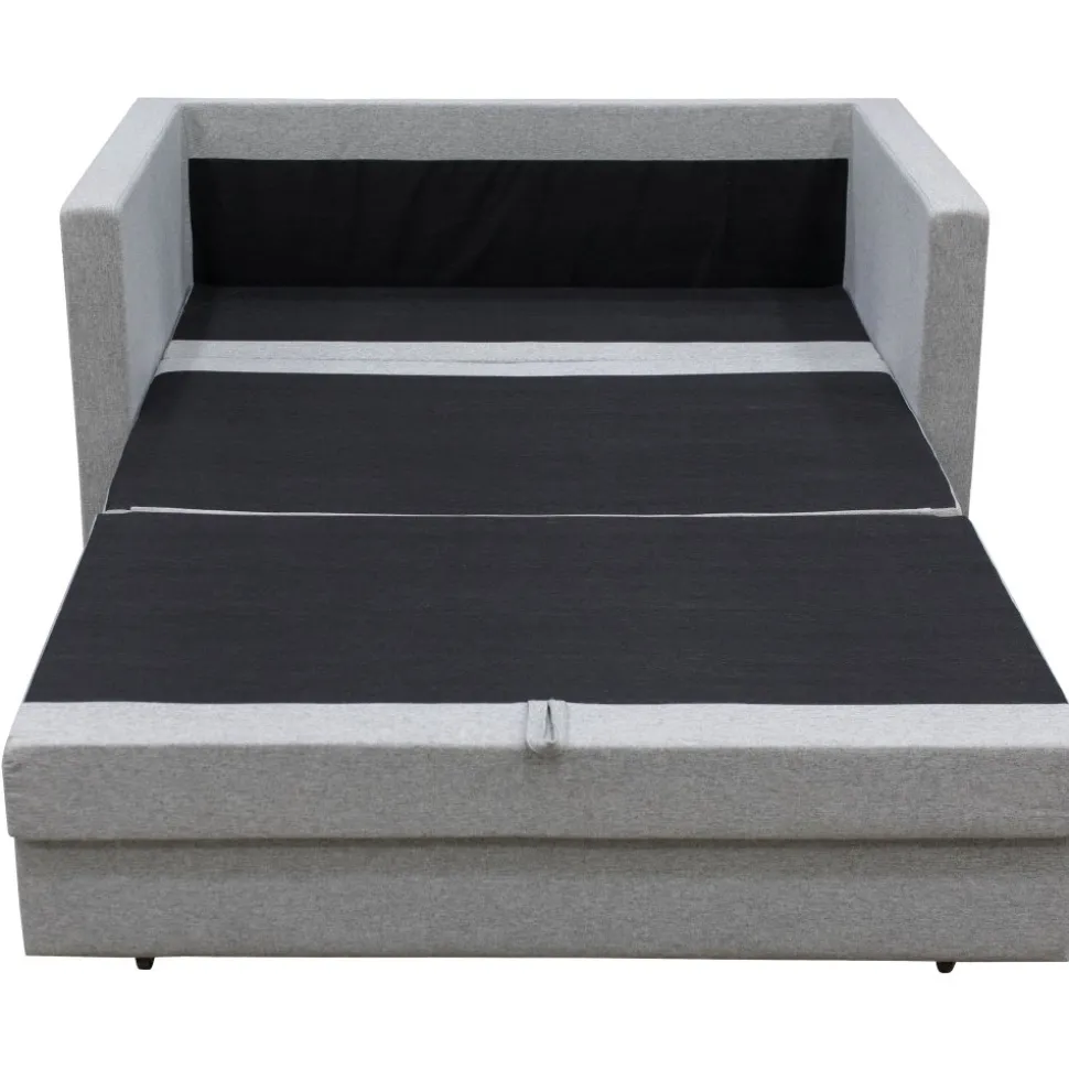 Bäddsoffa 2-sits grå