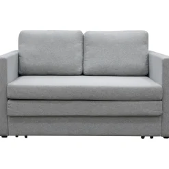 Bäddsoffa 2-sits grå + Fläckborttagare för möbler