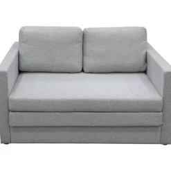 Bäddsoffa 2-sits grå + Fläckborttagare för möbler