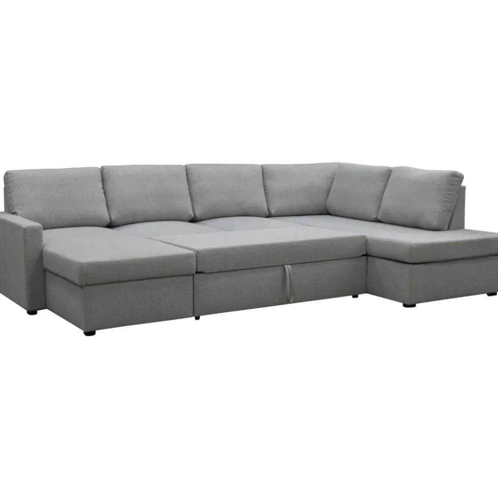 Bäddsoffa U-design grå - Tärnö