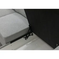 Bäddsoffa U-design grå - Tärnö + Fläckborttagare för möbler