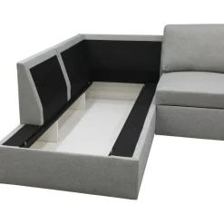 Bäddsoffa U-design grå - Tärnö + Textilrengöring för möbler