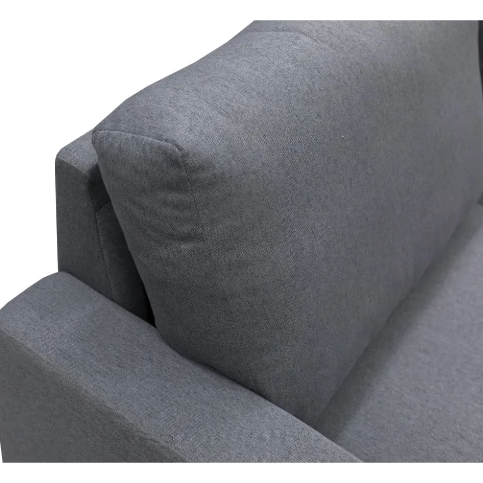 Bäddsoffa U-modell mörkgrå - Tärnö