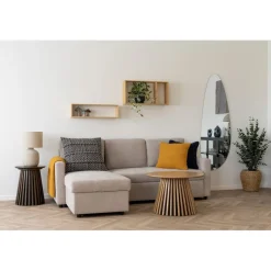 Belfast bäddsoffa - Mörk sand