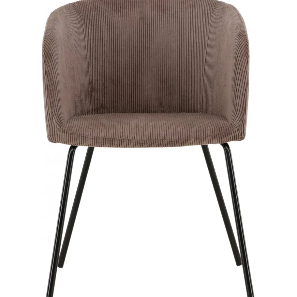 Berit matstol - Brun manchester