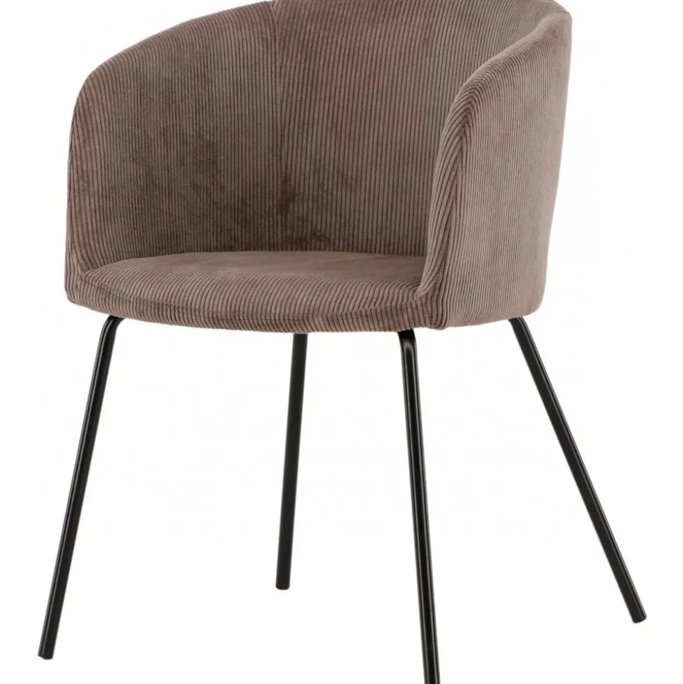 Berit matstol - Brun manchester