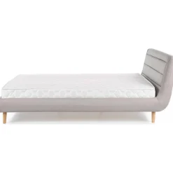 Bernard grå sängram 160x200 cm + Möbeltassar