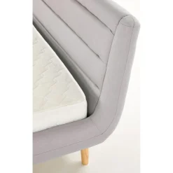 Bernard grå sängram 160x200 cm + Textilrengöring för möbler