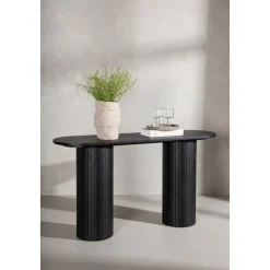 Bianca konsolbord 130 x 40 cm - Svart