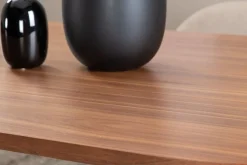 Bianca ovalt matbord 200x90 cm - Valnöt