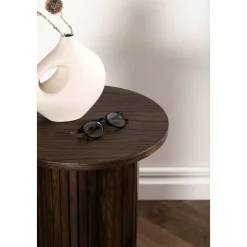 Bianca sidobord Ø40 cm - Mocka