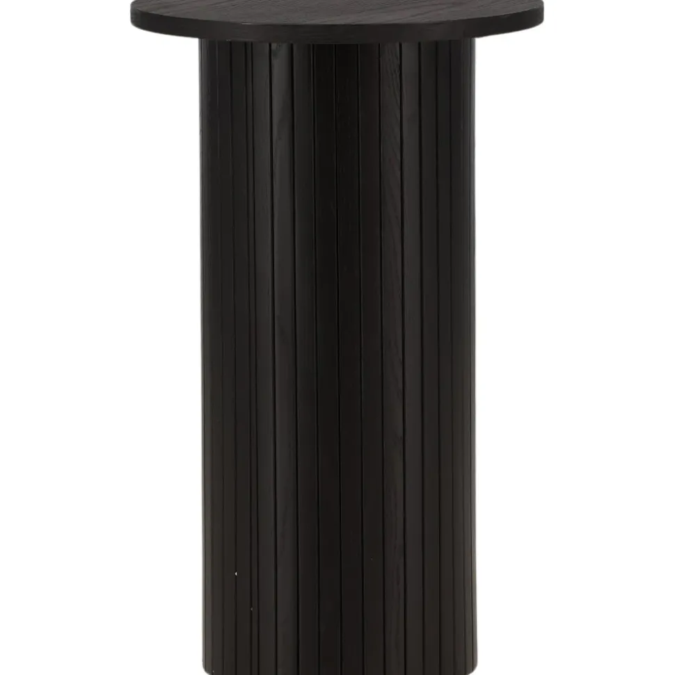 Bianca sidobord Ø40 cm - Svart