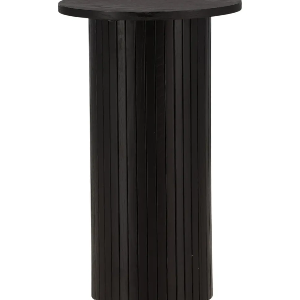 Bianca sidobord Ø40 cm - Svart