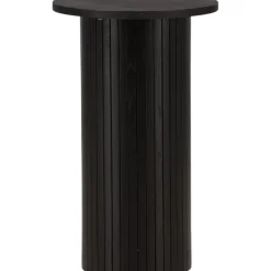 Bianca sidobord Ø40 cm - Svart