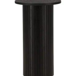 Bianca sidobord Ø40 cm - Svart